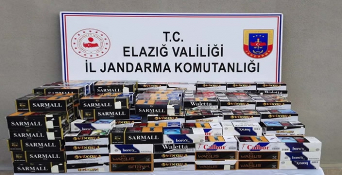 Elazığ'da kaçakçılık operasyonunda 2 şüpheli yakalandı