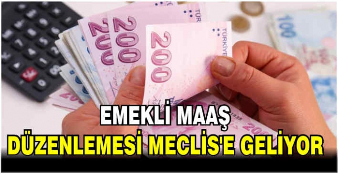 Emekli maaş düzenlemesi Meclis'e geliyor