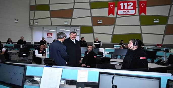 Erzurum 112 Acil Çağrı Merkezi'ne gelen 803 bin 620 çağrıdan yüzde 22'si asılsız çıktı