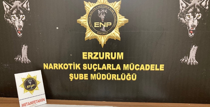 Erzurum'da 38 kilo 328 gram uyuşturucu ele geçirildi