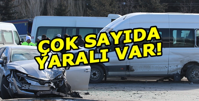 Erzurum'da korkutan kaza: 6 Kişi yaralandı!