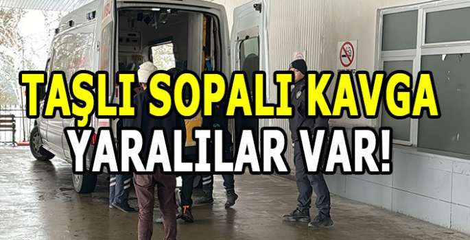 Erzurum'daki taşlı sopalı kavgada 6 kişi yaralandı