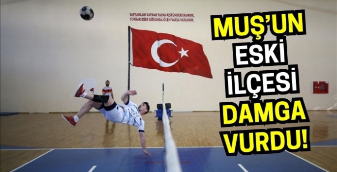 Eskiden Muş'a bağlı olan ilçe şampiyonluklara doymadı!