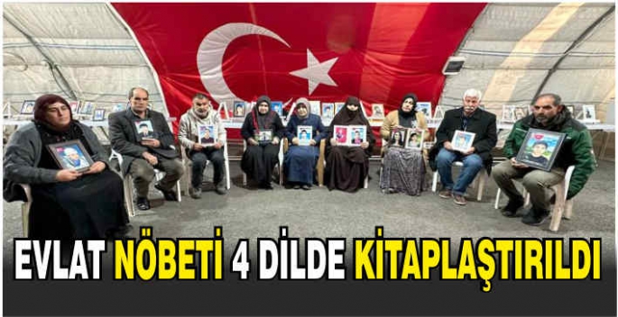 Evlat nöbeti 4 dilde kitaplaştırıldı