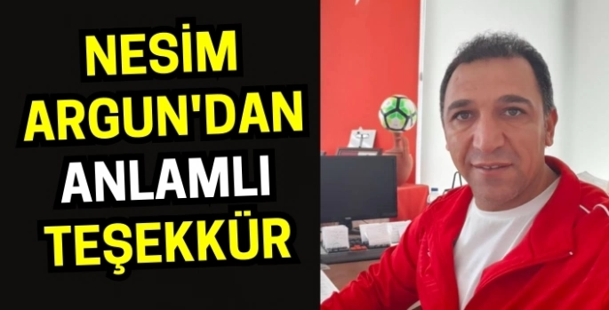 Futbolun bilim insanı Nesim Argun'dan Alparslan Diyarı’na teşekkür