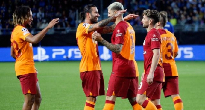 Galatasaray 90+3'te avantaj sağladı 