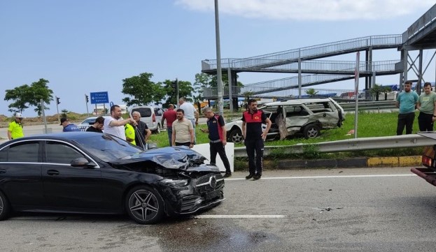 Galatasaray'ın yıldız futbolcusu trafik kazası geçirdi!