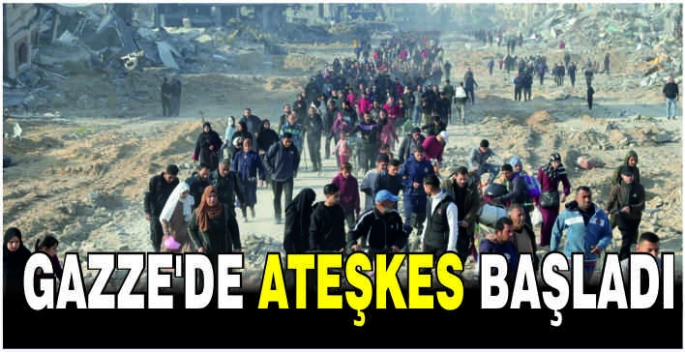 Gazze'de ateşkes başladı