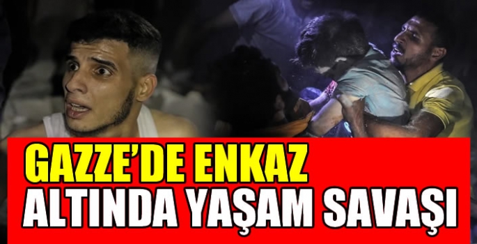 Gazze'de enkaz altında yaşam savaşı: Ekipler yetersiz, ölü sayısı artabilir