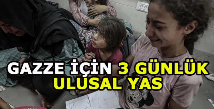 Gazze’de hastane katliamı | Türkiye’de 3 günlük milli yas ilan edildi