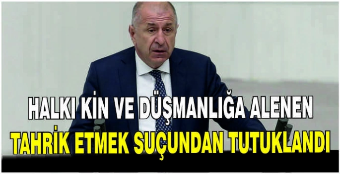 Halkı kin ve düşmanlığa alenen tahrik etmek suçundan tutuklandı