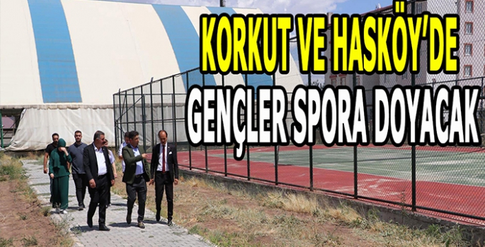 Hasköy ve Korkut’ta gençler spora doyuyor: Yüzme bilmeyen kalmasın