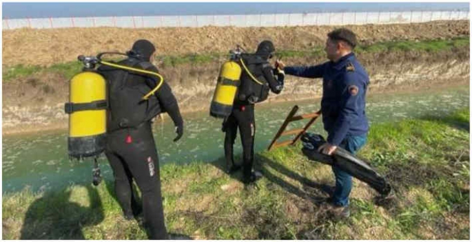 Hatay'da sulama kanalında ceset bulundu