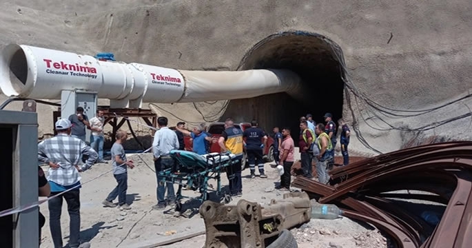 Hızlı tren şantiyesinde gaz zehirlenmesi: 2 işçi kayıp! 