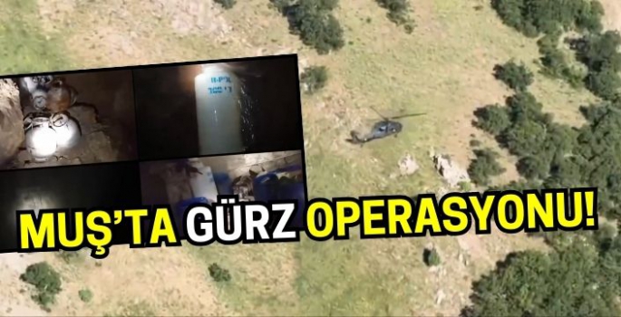 İçişleri Bakanı Yerlikaya duyurdu: Muş'ta Gürz-5 operasyonu!