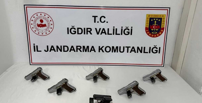 Iğdır'da silah kaçakçılığı operasyonunda yakalanan zanlı tutuklandı