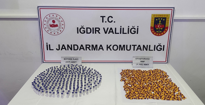 Iğdır'daki kaçak botoks ilacı operasyonunda 4 zanlı tutuklandı