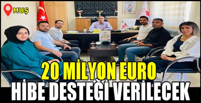 İlçeler de başvurabilir! Muş’ta 20 milyon euroluk projenin bilgilendirme ve tanıtım toplantıları yapılıyor