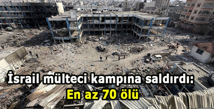 İsrail mülteci kampına saldırdı: En az 70 ölü