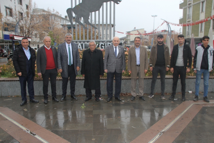 İYİ Parti Muş Milletvekili Aday Adayı Öndeş, yeni Atanan İlçe Başkanlarını ziyaret etti  