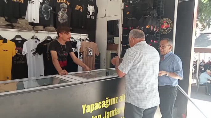 Jandarma tanıtım tırı Terme'de yoğun ilgi gördü