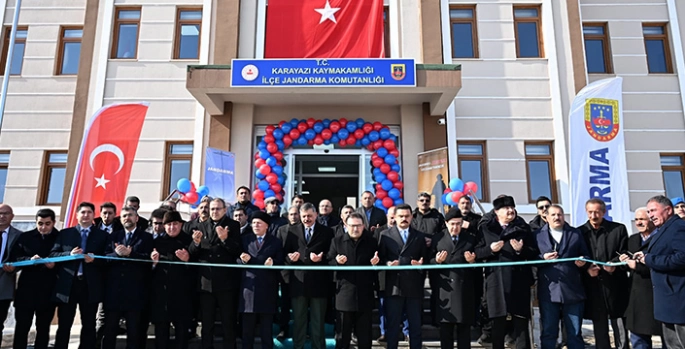 Karayazı İlçe Jandarma Komutanlığı Hizmet Binası açıldı