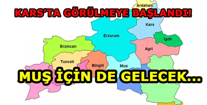 Kars'ta görülmeye başlandı: Ardahan, Erzurum, Muş ve Ağrı için de gerekecek!