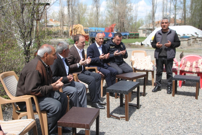 Kaymakam Bayram ve Başkan Altın’dan Taziye Ziyareti