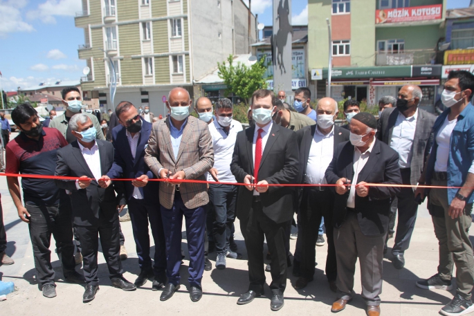 Kaymakam Demirer ve Başkan Altın Temel Atma Törenine Katıldı