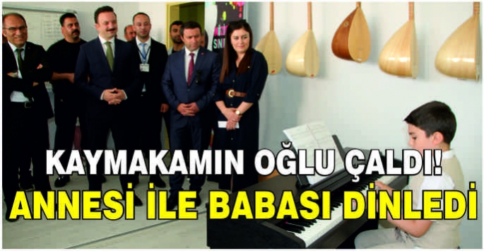 Kaymakamın oğlu çaldı! Annesi ile babası dinledi