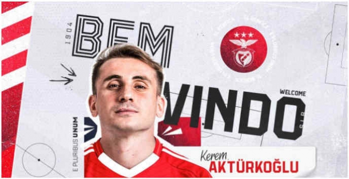 Kerem Aktürkoğlu resmen Benfica'da! Kulüpten açıklama geldi...