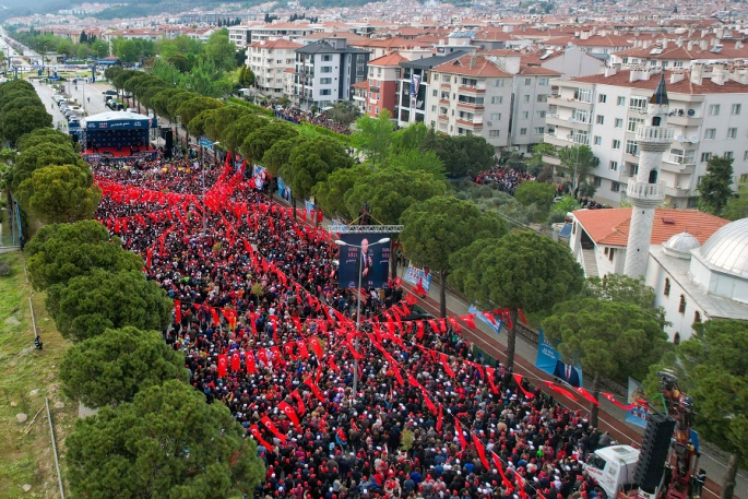  KILIÇDAROĞLU MUĞLA'DA MİTİNGİN YAPTI