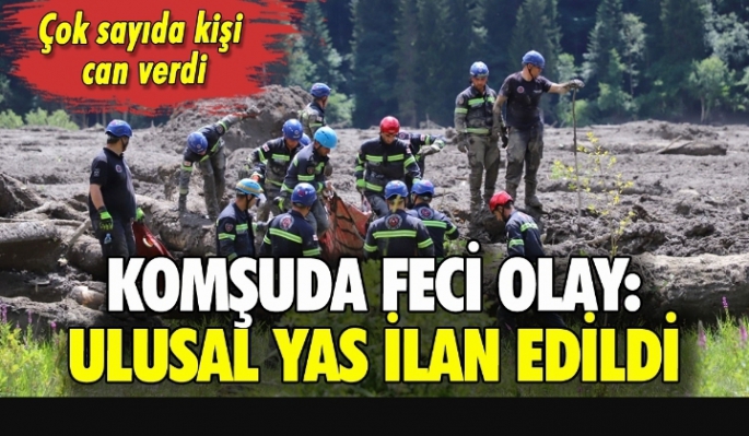 Komşuda facia: Çok sayıda kişi can verdi, ulusal yas ilan edildi