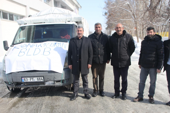 Konakkuran Belediyesi Depremzedelere Yardım Gönderiyor