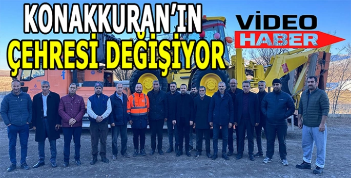 Konakkuran Belediyesi’nden hizmet atağı: Belde yeniden inşa ediliyor!