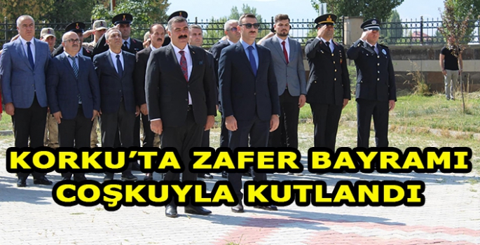 Korkut’ta 30 Ağustos Zafer Bayramı coşkuyla kutlandı