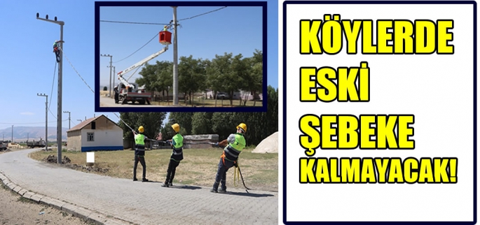 Köylerde eski şebeke kalmayacak! VEDAŞ Muş’ta kırsal kesim için harekete geçti