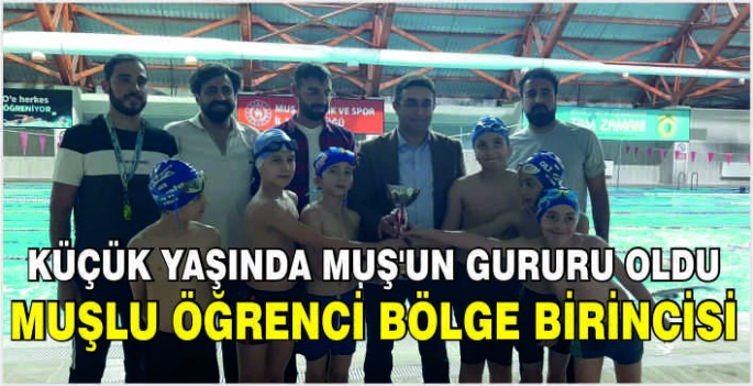 Küçük yaşında Muş’un gururu oldu: Muşlu öğrenci bölge birincisi