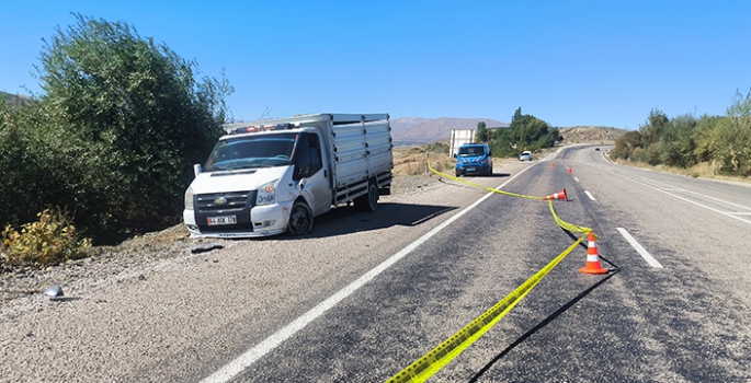 Malatya'da otomobilin çarptığı kişi yaralandı