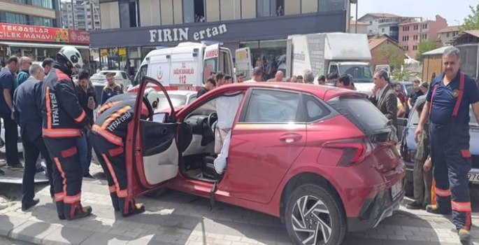 Malatya'da otomobilin çarptığı yaya ağır yaralandı