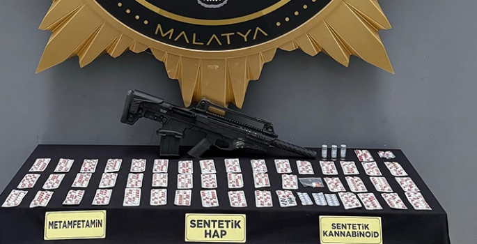 Malatya'da uyuşturucu operasyonunda 16 şüpheli yakalandı