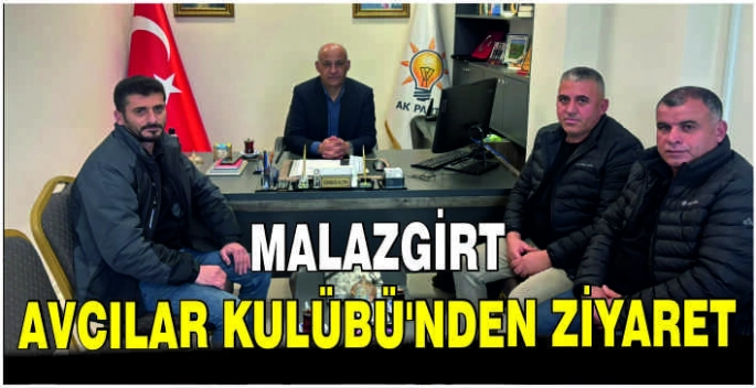 Malazgirt Avcılar Kulübü'nden ziyaret