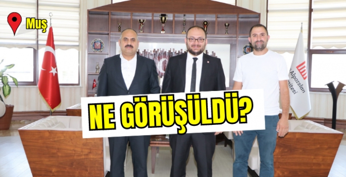 Malazgirt'e yeni fakülte ve bölüm gelecek mi? O ziyarette ne konuşuldu?