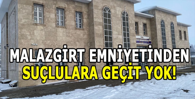 Malazgirt Emniyeti suçlulara göz açtırmıyor: Bir şahıs kopya düzeneği ile yakalandı!