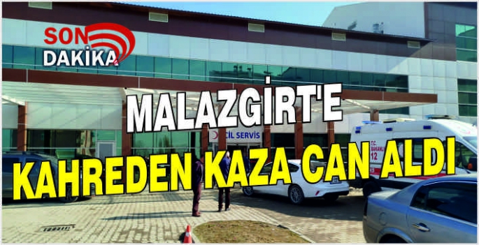 Malazgirt’i kahreden kaza: Genç esnaf hayatını kaybetti!