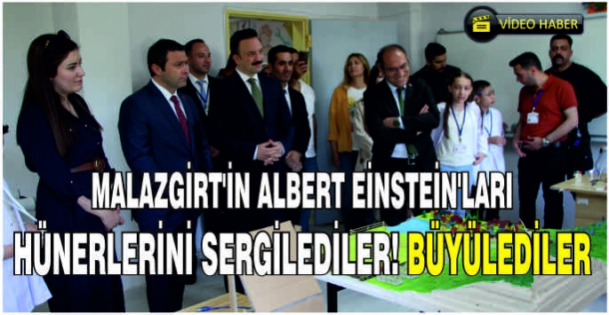  Malazgirt’in Albert Einstein’ları hünerlerini sergiledi! Büyülediler