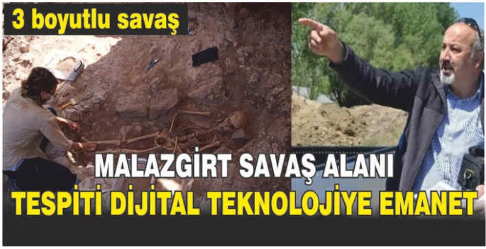 Malazgirt savaş alanı tespiti, dijital teknolojiye emanet