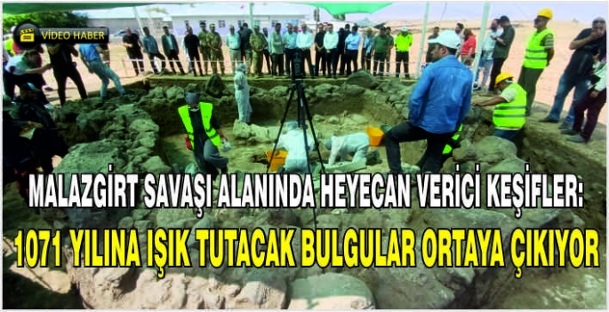 Malazgirt savaşı alanında heyecan verici keşifler: 1071 yılına ışık tutacak bulgular ortaya çıkıyor