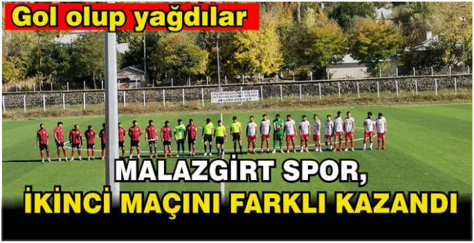 Malazgirt Spor, ikinci maçını farklı kazandı