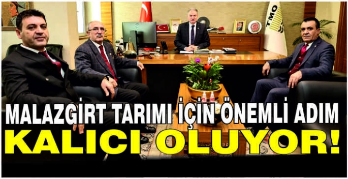 Malazgirt tarımı için önemli adım: Kalıcı oluyor!